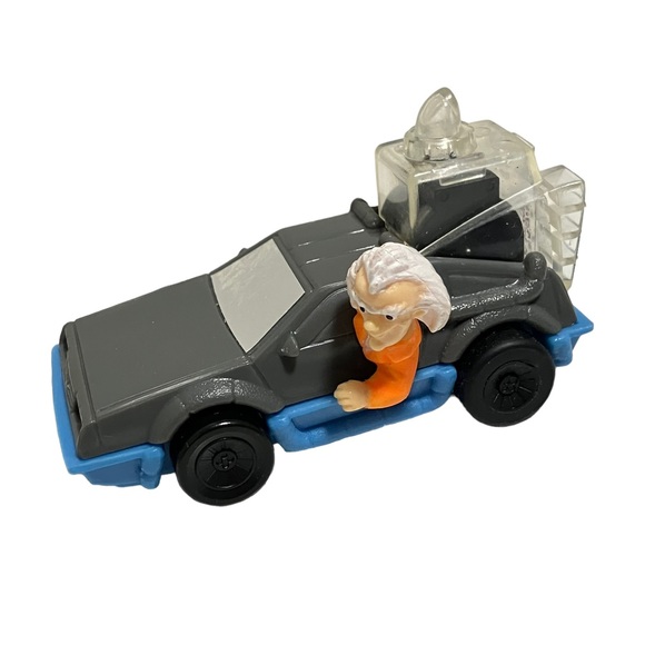 Vintage 1991 McDonalds Back To The Future Doc DeLorean Happy Meal Toy